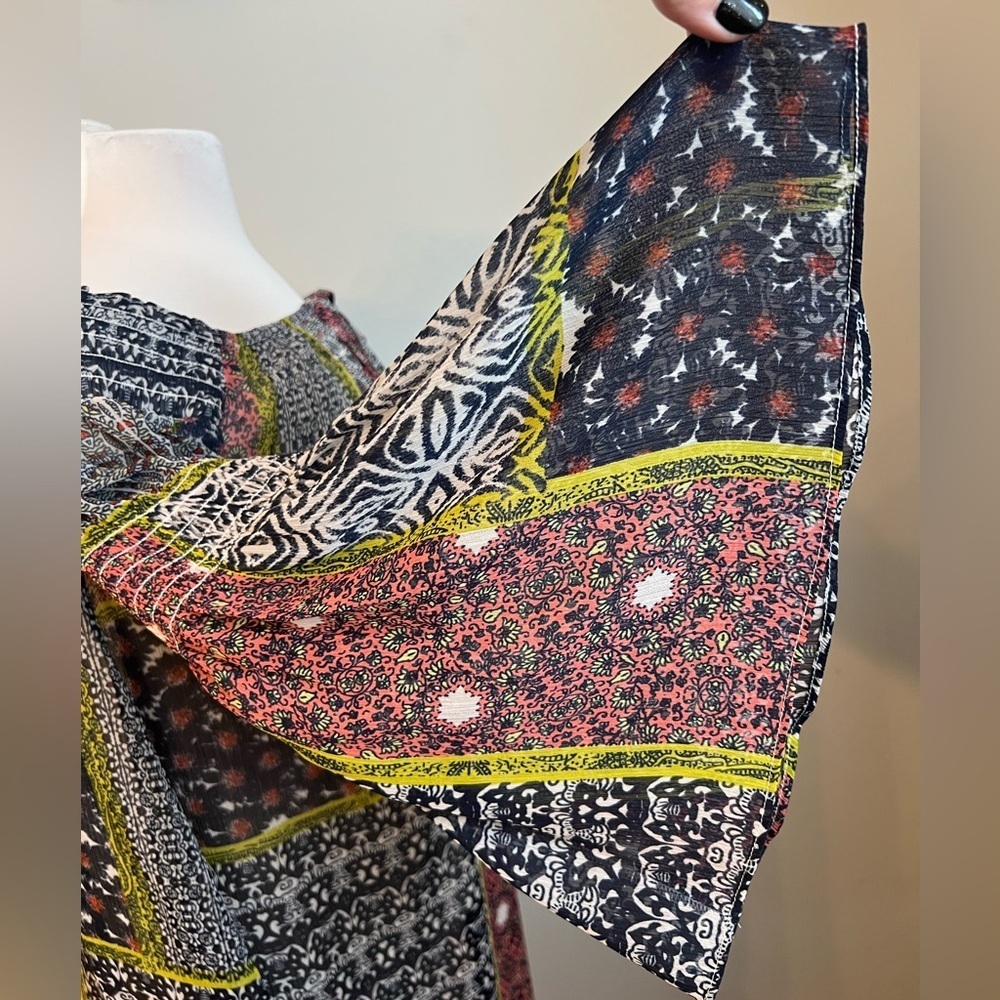 Likely Barrow Patchwork Off Shoulder Mini Dress -… - image 6